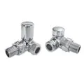 Abacus Ultima Corner Valve Set Chrome (ULRV-45-0505) - 0