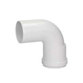 Vaillant Termination Kit 87 Degree Elbow White 0020219544