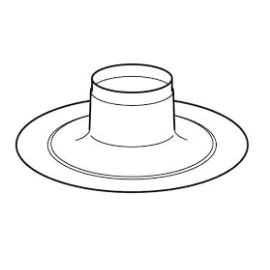 Vaillant Flat Roof Penetration Collar 009056