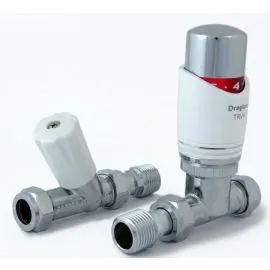 Drayton 0705190 Straight TRV4 & LS Pack 15mm