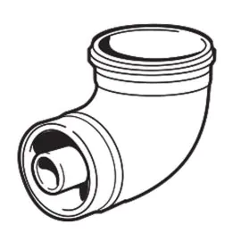 Ideal 90 Degree Flue Elbow Kit (203130)