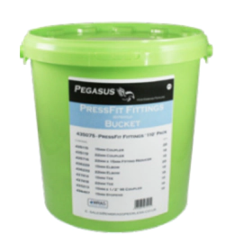 Pegasus PressFit (Water Only) Bucket – 100 Fittings 435077