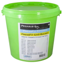 Pegasus (Gas) PressFit Bucket – 79 Fittings 445070