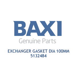 Baxi 5132484 Exchanger Gasket Dia 100Mm