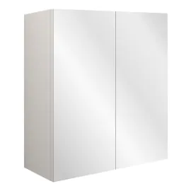 Vasca Bordo 600mm Mirrored Wall Unit - Matt Graphite Grey (Grey Cab) 