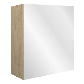 Vasca Bordo 600mm Mirrored Wall Unit - Matt Green Camo (Oak Cab) 