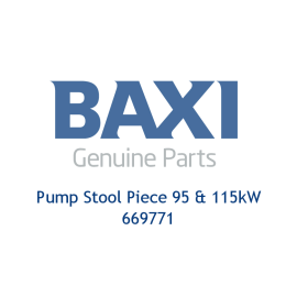 Baxi 669771 Pump Stool Piece 95 & 115Kw