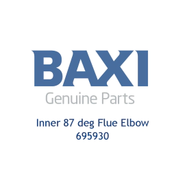 Baxi 695930 Inner 87 Deg Flue Elbow