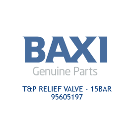 Heatrae Sadia 95605197 T&P Relief Valve - 15Bar
