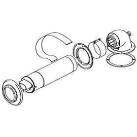 Glow Worm Telescopic Horizontal Flue (A2043600)