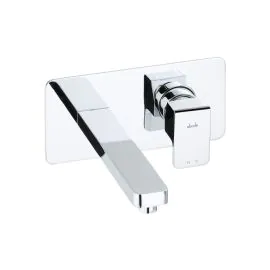 Abode Fervour Wall Mounted Basin Mixer Chrome AB12493