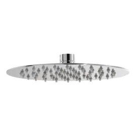 Abode Storm Slimline 200x200x3mm Circular Showerhead - St/Steel AB2464
