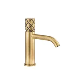 Abode Kite Basin Mixer Antique Brass AB2744