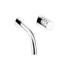 Abode Kite Wall Mounted Basin Mixer Chrome AB2747