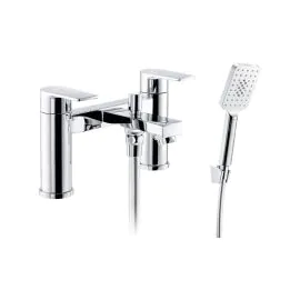 Abode Aquip Deck Mounted Bath Shower Mixer Chrome AB2824