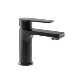 Abode Aquip Basin Mixer Matt Black AB2830