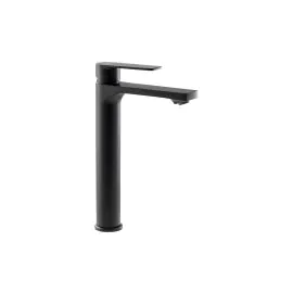 Abode Aquip Tall Basin Mixer Matt Black AB2831