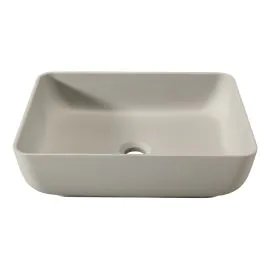 Abode Cava 450x350mm Tablet Basin - Pebble Grey ABB1008