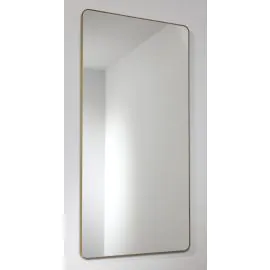 Abode Mayar 450x900mm Tablet Mirror - Brushed Brass ABM1023