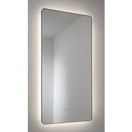 Abode Mayar 450x900mm Tablet LED Mirror - Matt Black ABM1032