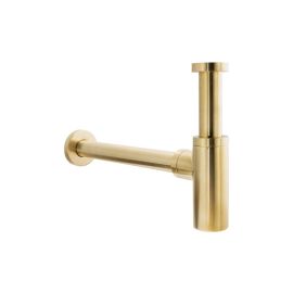 Abode Uno Basin Bottle Trap Brushed Brass ABX1022