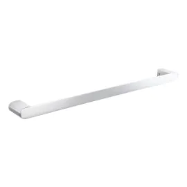 Abode Uno Single Towel Rail - Chrome ABX1101
