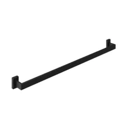 Abacus Pure Single Towel Bar Matt Black ACBX-205-2601