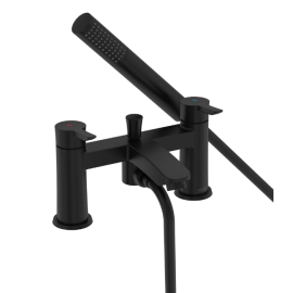 Bristan Apelo Bath Shower Mixer Black APE BSM BLK 