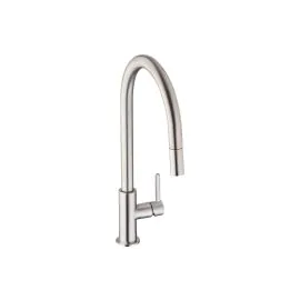 Abode Althia Mixer Tap w/Pull Out Brushed Nickel AT1261
