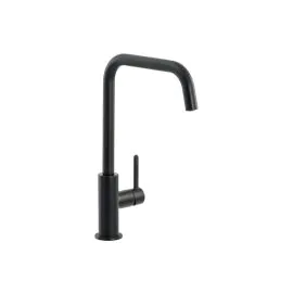 Abode Althia Single Lever Mixer Tap Matt Black AT1270