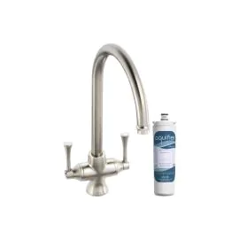 Abode Gosford Monobloc Aquifier Mixer Tap Brushed Nickel AT2006