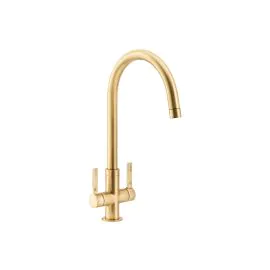 Abode Pico Monobloc Mixer Tap Brushed Brass AT2045