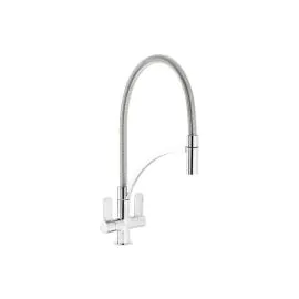 Abode Genio Monobloc Semi-Professional Mixer Tap Chrome AT2071