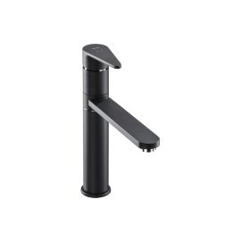 Abode Prime Single Lever Kitchen Mixer Tap Matt Black AT2104