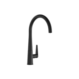 Abode Coniq R Single Lever Mixer Tap Matt Black AT2117