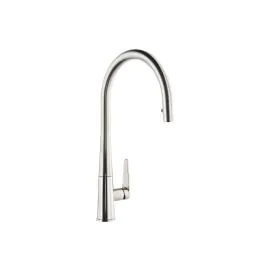 Abode Coniq R Single Lever Mixer Tap w/Pull Out Brushed Nickel AT2120