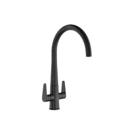 Abode Coniq R Monobloc Mixer Tap Matt Black AT2125