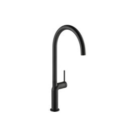 Abode Tubist Single Lever Kithen Mixer Tap Matt Black AT2128