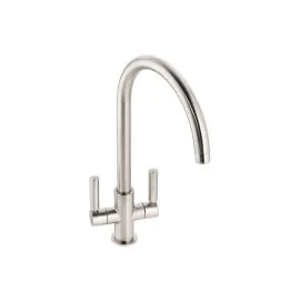 Abode Globe Monobloc Mixer Tap Brushed Nickel AT2139