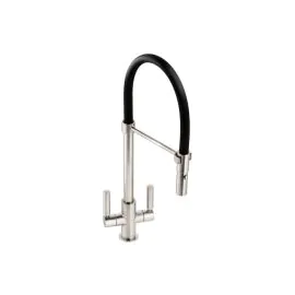 Abode Globe Professional Mixer Tap Brushed Nickel AT2151