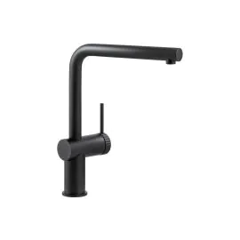 Abode Fraction Single Lever Mixer Tap Matt Black AT2155