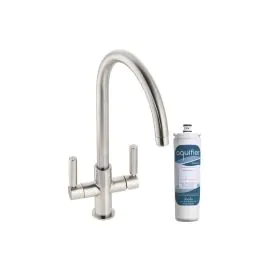 Abode Globe Aquifier Mixer Tap Brushed Nickel AT2174