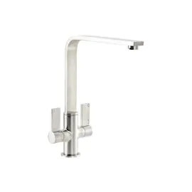 Abode Quantic Monobloc Kitchen Mixer Tap Brushed Nickel AT2206 