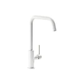 Abode Althia Single Lever Mixer Tap Matt White AT2207