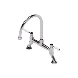 Abode Oxbury Bridge Mixer Tap Chrome AT2223