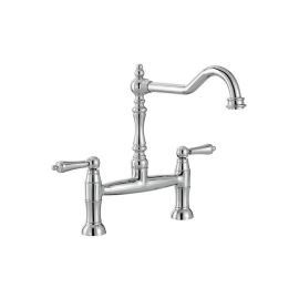 Abode Mayenne Bridge Mixer Tap Chrome AT2232