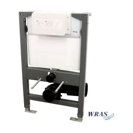 Abacus Essentials Wall Mounted 0.82m WC Frame with Dual Flush Cistern ATFR-WC05-0820