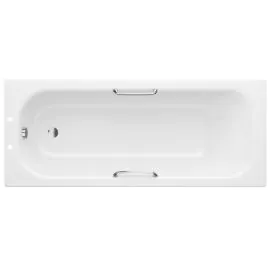 Vasca Steel Single End 1700x700x500mm 2TH Bath with Grips & Anti-slip