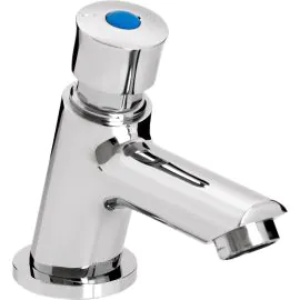 Bristan Single Soft Touch Timed Flow Luxury Basin Tap Z2 LUX 1/2 C