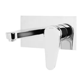 Bristan Claret Wall-Mounted Basin Mixer Chrome CLR WMBAS C